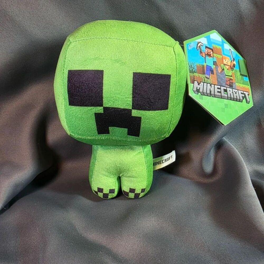 Minecraft Creeper Green Plush 10 Inch With Tags